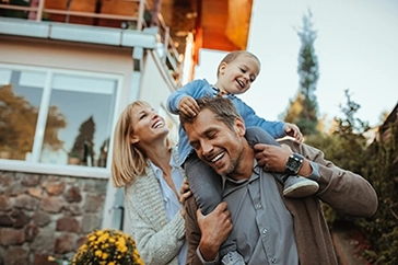 Get a Quote Image of Family Family smiling and having fun